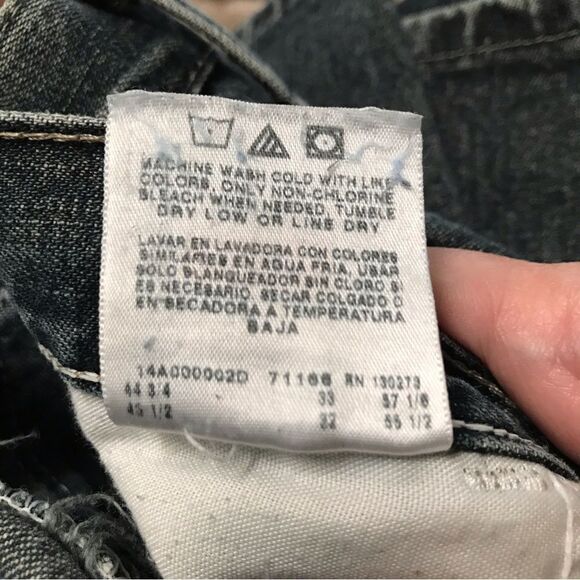 Wrangler carpenter baggie DIY “Mickey” denim jeans 42 - Picture 8 of 8